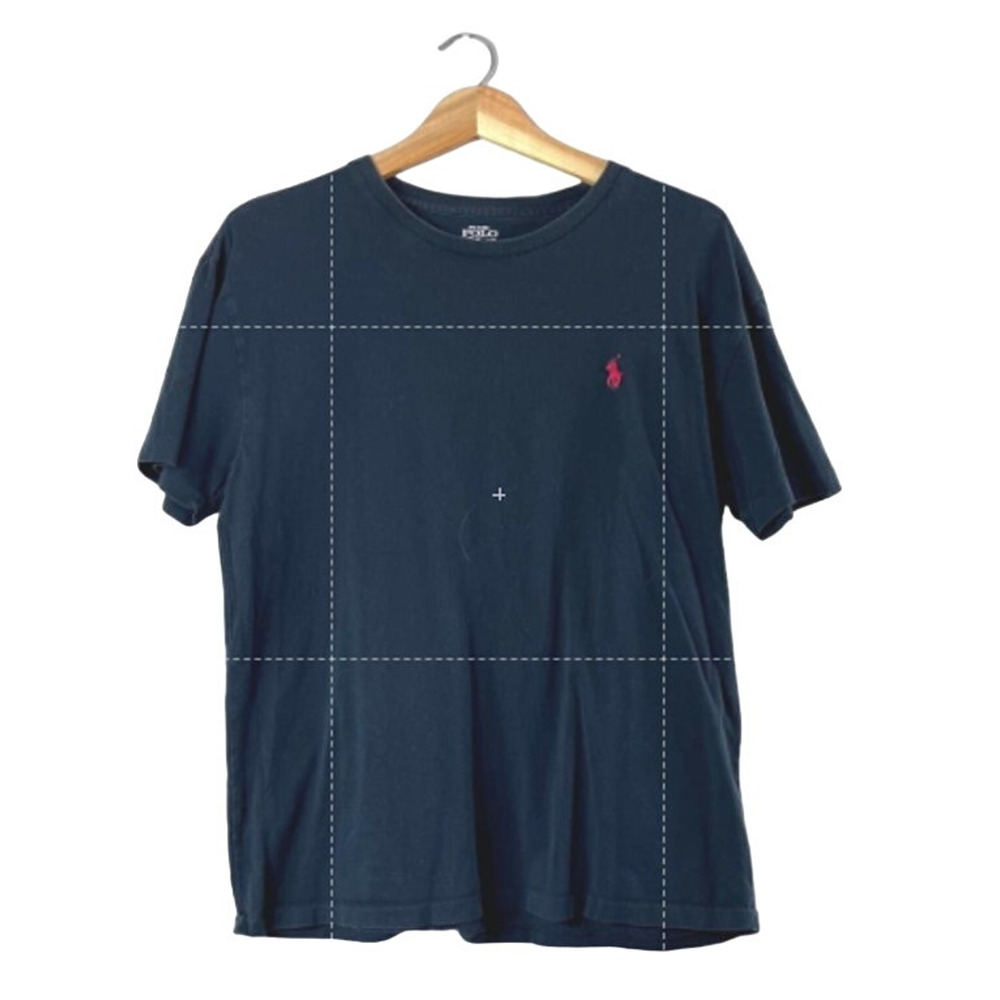 Men's Black Polo T-Shirt M